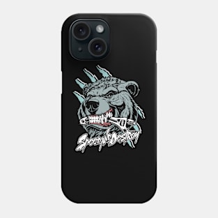 Angry Bear Speed Phone Case