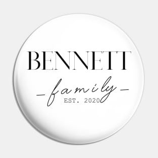 Bennett Family EST. 2020, Surname, Bennett Pin