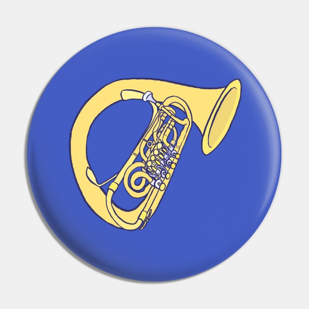 Sousaphone Pin by ElectronicCloud