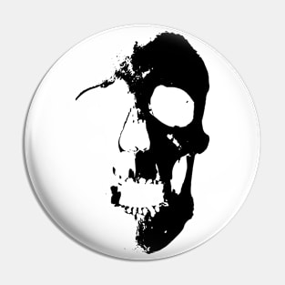 Black Skull Pin