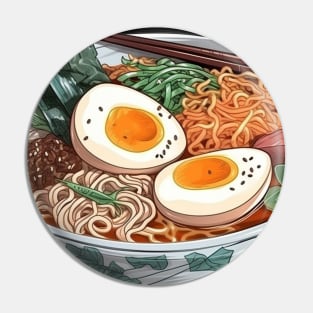 Ramen Bowl Japanese Food Pin