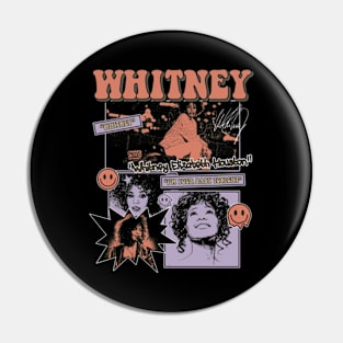 Whitney Houston "Whitney Elizabeth Houston" "I'm Your Baby Tonight" Pin