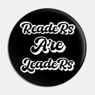 Readers Are Leaders Pin