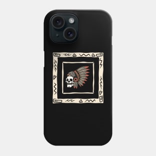 Indian skull Phone Case