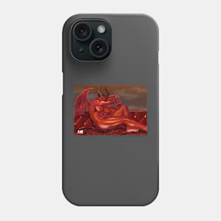 Down Comes The Claw (Background Version) Phone Case