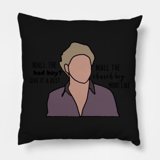 Niall Horan bad boy/church boy Pillow