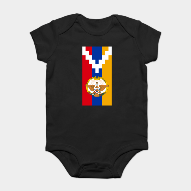 Download Nagorno-Karabakh Flag - Nagorno Karabakh - Body Niemowlęce | TeePublic PL