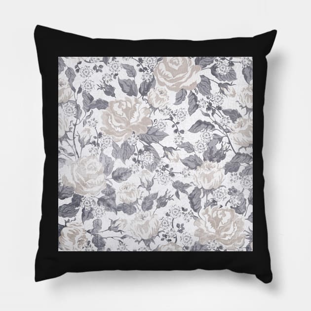 Minimal Colorful Abstract Leaf Pattern Pillow by Famgift