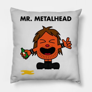 Mr. Metalhead Pillow
