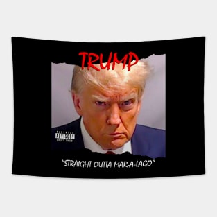 Trump Straight Outta Mar-a-Lago Tapestry