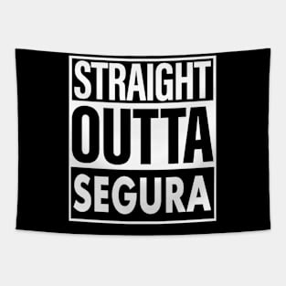 Segura Name Straight Outta Segura Tapestry