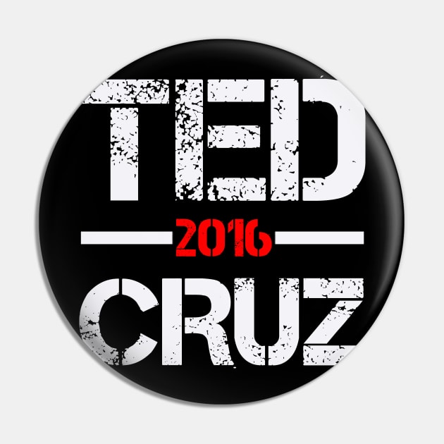 Ted Cruz 2016 Pin by ESDesign