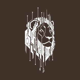 Lion Face Tech. T-Shirt