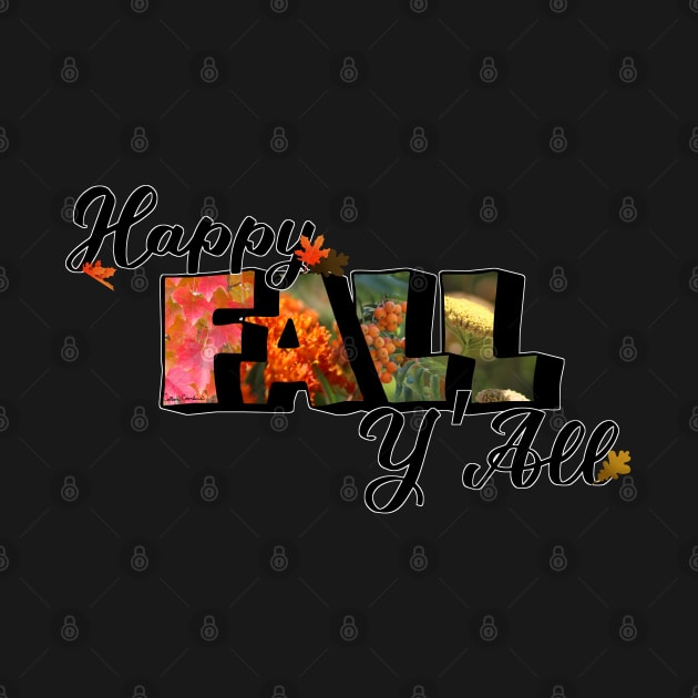 Happy Fall Big Letter Digital Art by ButterflyInTheAttic