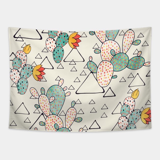 Cactus Tapestry by Lidiebug