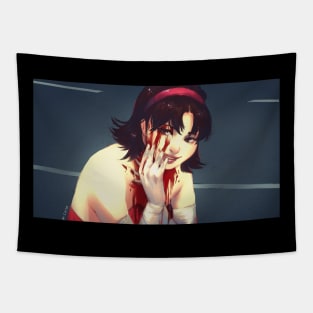 Perfect Blue Tapestry