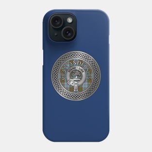 Clan Anderson Crest & Tartan Knot Phone Case