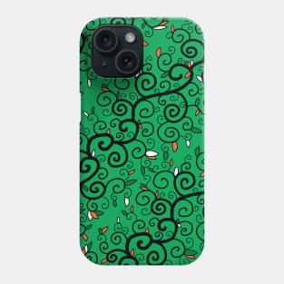 St Patrick's Day Irish Vine Pattern Phone Case