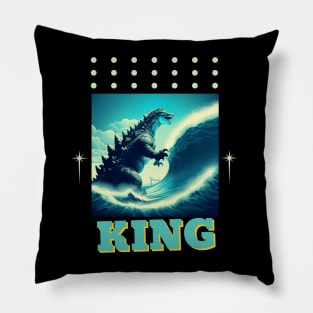 King of monster,The great monster of world Pillow