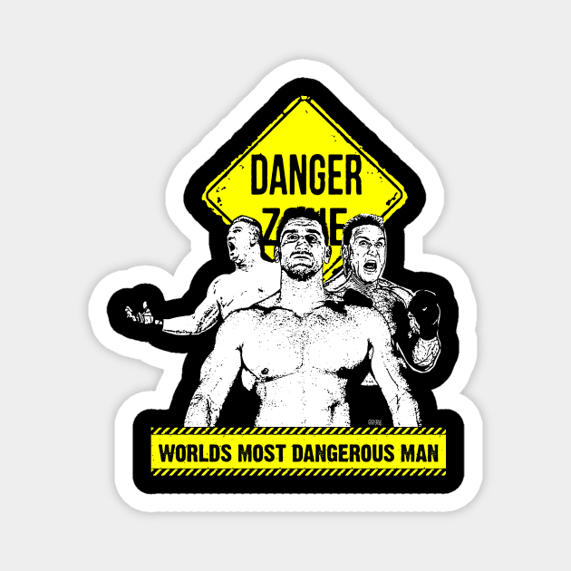 Worlds Most Dangerous Man Magnet by E5150Designs