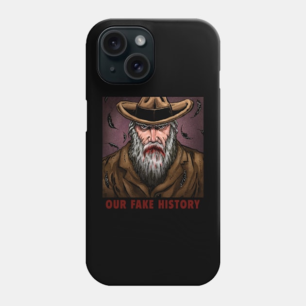 Liver-Eatin' Johnson T-Shirt Phone Case by Our Fake History