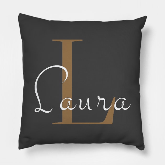 I am Laura Pillow by AnexBm