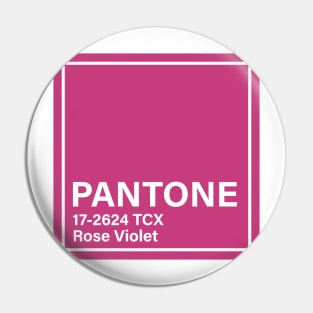 pantone 17-2624 TCX Rose Violet Pin