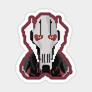 Pixelated General Grievous Headshot Magnet