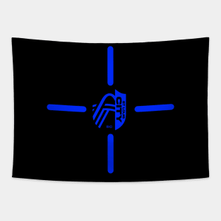 St louos blues logo small Tapestry