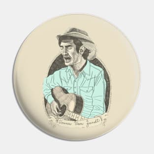 townes van zandt Pin