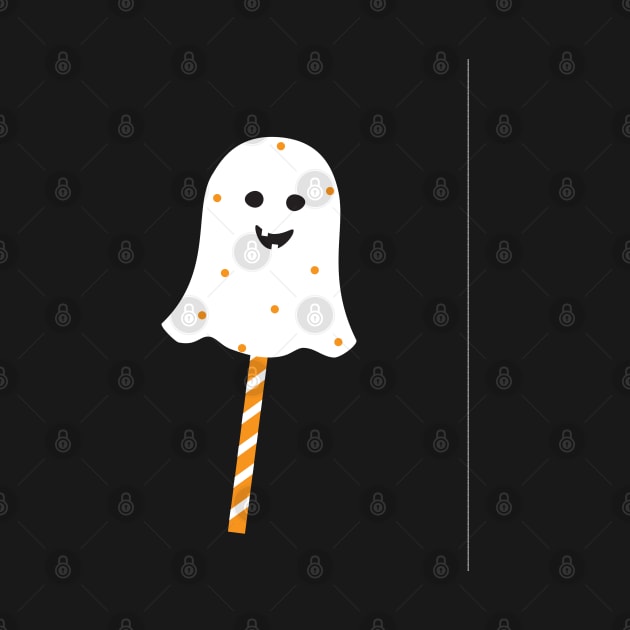 Happy Halloween gifts sweet ghost candy cartoon cute by sofiartmedia