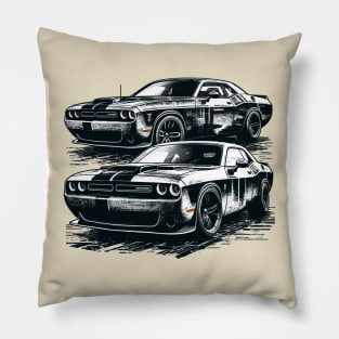 Dodge Challenger Pillow