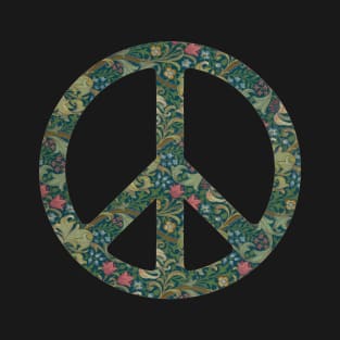 Floral Peace Sign T-Shirt