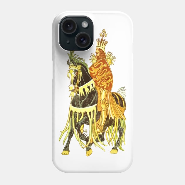 Floral King Phone Case by blackroserelicsshop@gmail.com