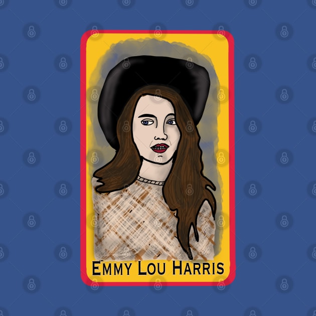 Emmy Lou Harris by TL Bugg