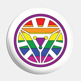 Powered By Pride Pin