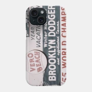 Vero Beach Vintage Dodgertown Billboard Phone Case