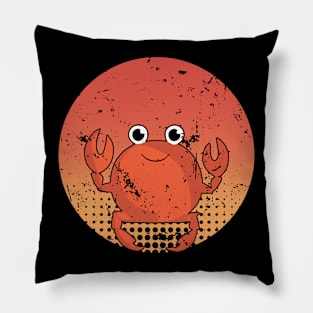 Funny Crab excitement birthday cool celebrate Pillow