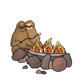 Campfire Sloths T-Shirt