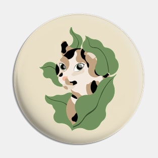 Calico cat Pin