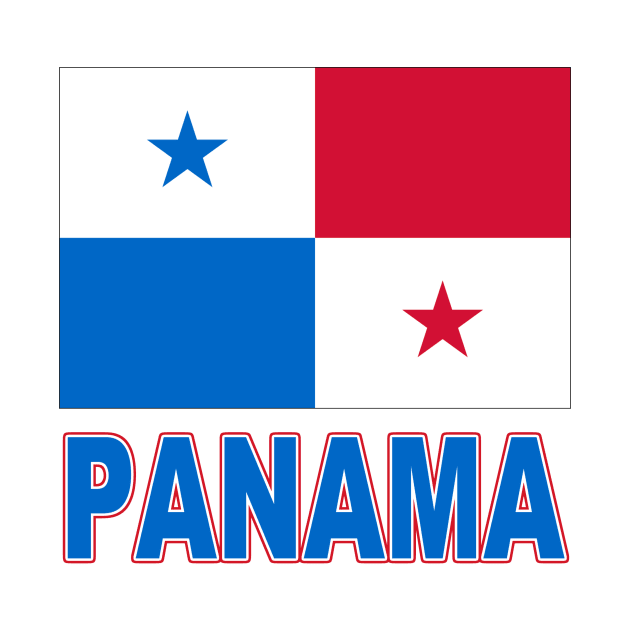 The Pride of Panama - Panamanian Flag Design by Naves