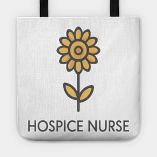 Hospice Nurse " sunflower " Tote