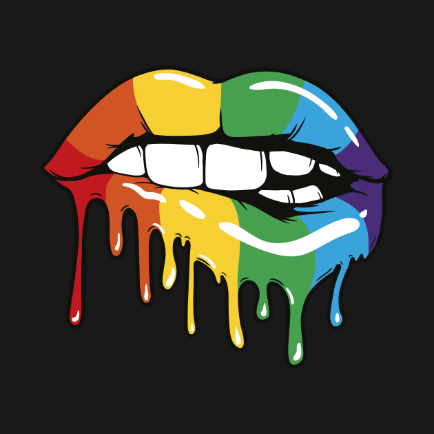 Rainbow Lips by Oolong