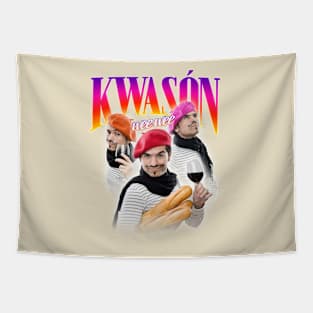 kwason (croissant) - the most french design Tapestry