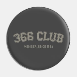 366 CLUB Member Since 1984 - Leap Year Birthday Gift Pin