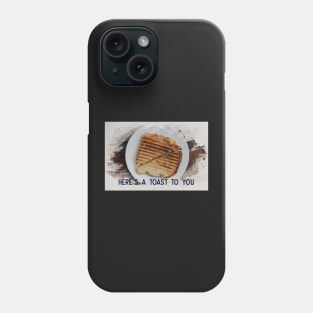 Here's a toast to you Greeting Card Phone Case
