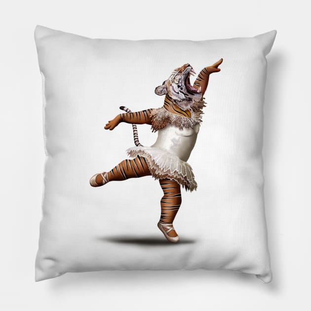 KILLER DANCE MOVES Pillow by ADAMLAWLESS