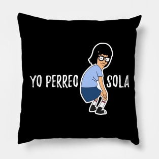 Yo Perreo Sola Pillow