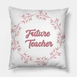Future Teacher Pillow