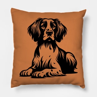 Brittany Spaniel Dog Pillow